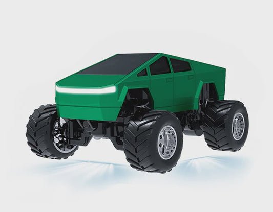 1/64 Diecast RC Cybertruck Ready to Run with App Control (Green) (RCPHG4-232G)
