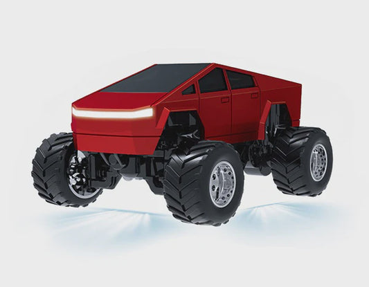 1/64 Diecast RC Cybertruck Ready to Run with App Control (Red) (RCPHG4-232R)
