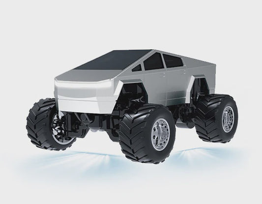 1/64 Diecast RC Cybertruck Ready to Run with App Control (Silver) (RCPHG4-232)