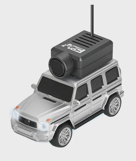 1/64 Diecast 720P FPV RC Truck Ready to Run with App Control (Silver) (RCPMGIZFPV-SV)