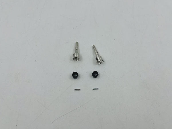 Metal Axle Shafts with Pins and Hexes for 1/18 RC-Pro Vehicles (2) (RCPR1817)