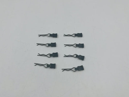 Body Clips with Pull-Tabs for 1/18 RC-Pro Vehicles (8) (RCPR1837)