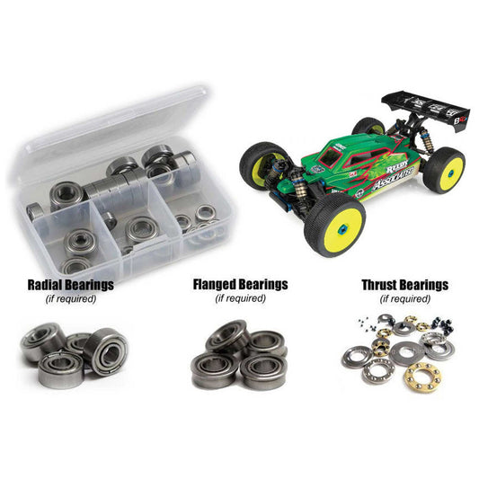 Associated RC8B4.1e Metal Shielded Bearing Kit (RCZASC139B)
