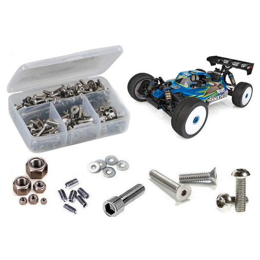 Associated RC8B4.1 Nitro Stainless Steel Screw Kit (RCZASC140)