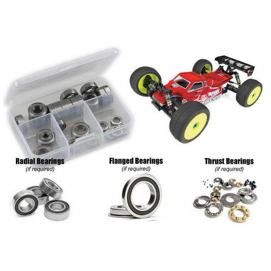 Associated RC8T4e 1/8th Rubber Shielded Bearing Kit (RCZASC141R)