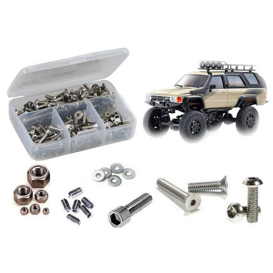 Stainless Steel Screw Kit for 1/28 Kyosho Mini-Z MX-01 4x4 (RCZKYO200)