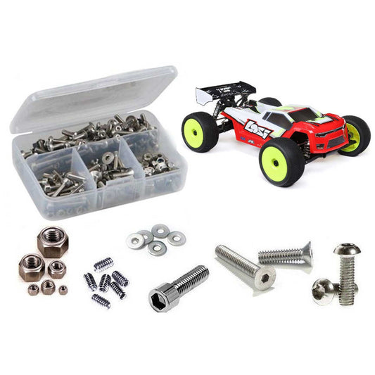 Stainless Steel Screw Kit for 1/8 Losi 8ight-XTE 4x4 Truggy (RCZLOS145)