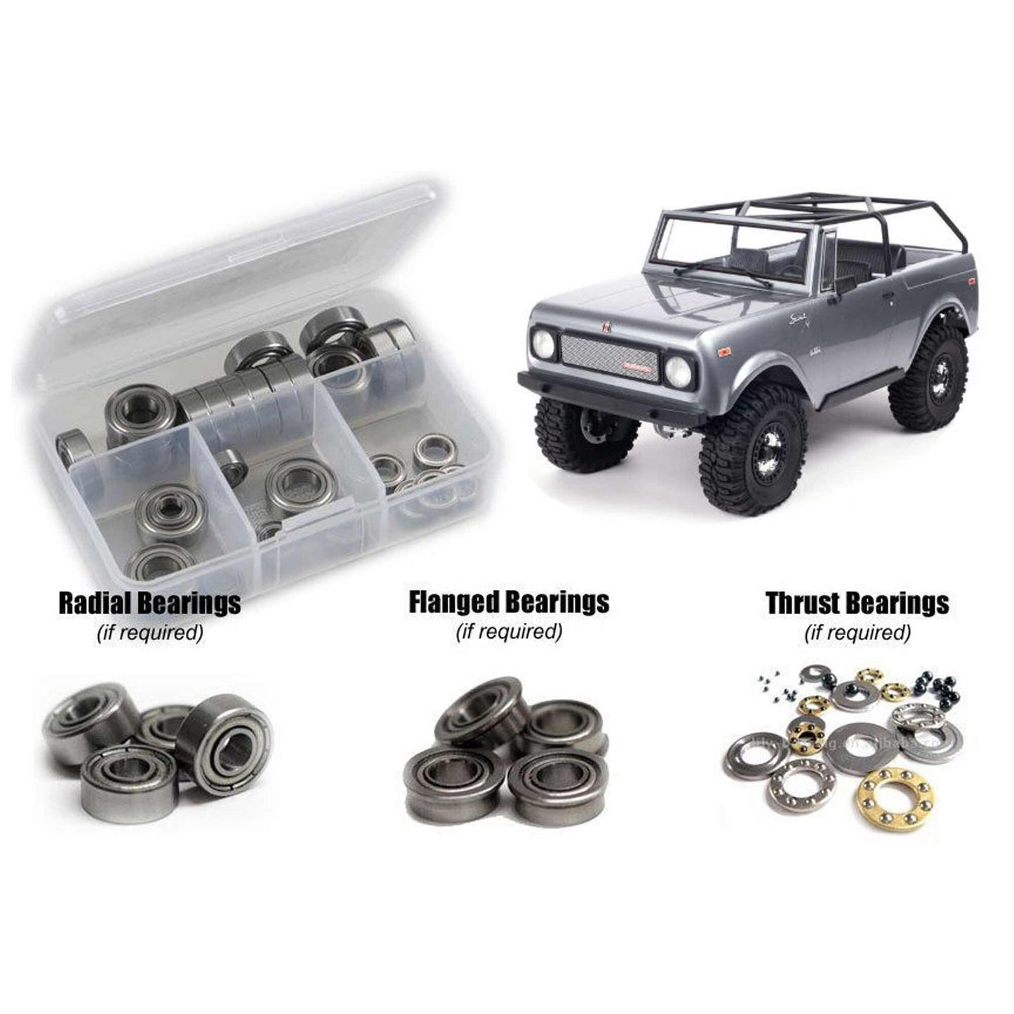 Redcat Racing Gen 9 Scout 800A Metal Shielded Bearing Kit (RCZRER079B)