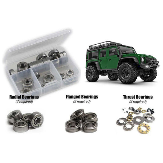 Metal Shielded Bearing Kit for 1/18 Traxxas TRX-4M Defender (RCZTRA105B)
