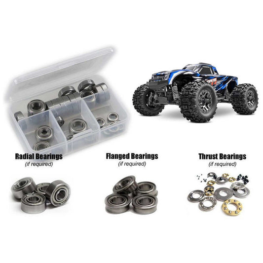 Metal Shielded Bearing Kit for 1/10 Traxxas Stampede 4x4 VXL (RCZTRA137B)