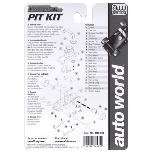 Thunderjet 500 Pit Kit (RDZTRX118)