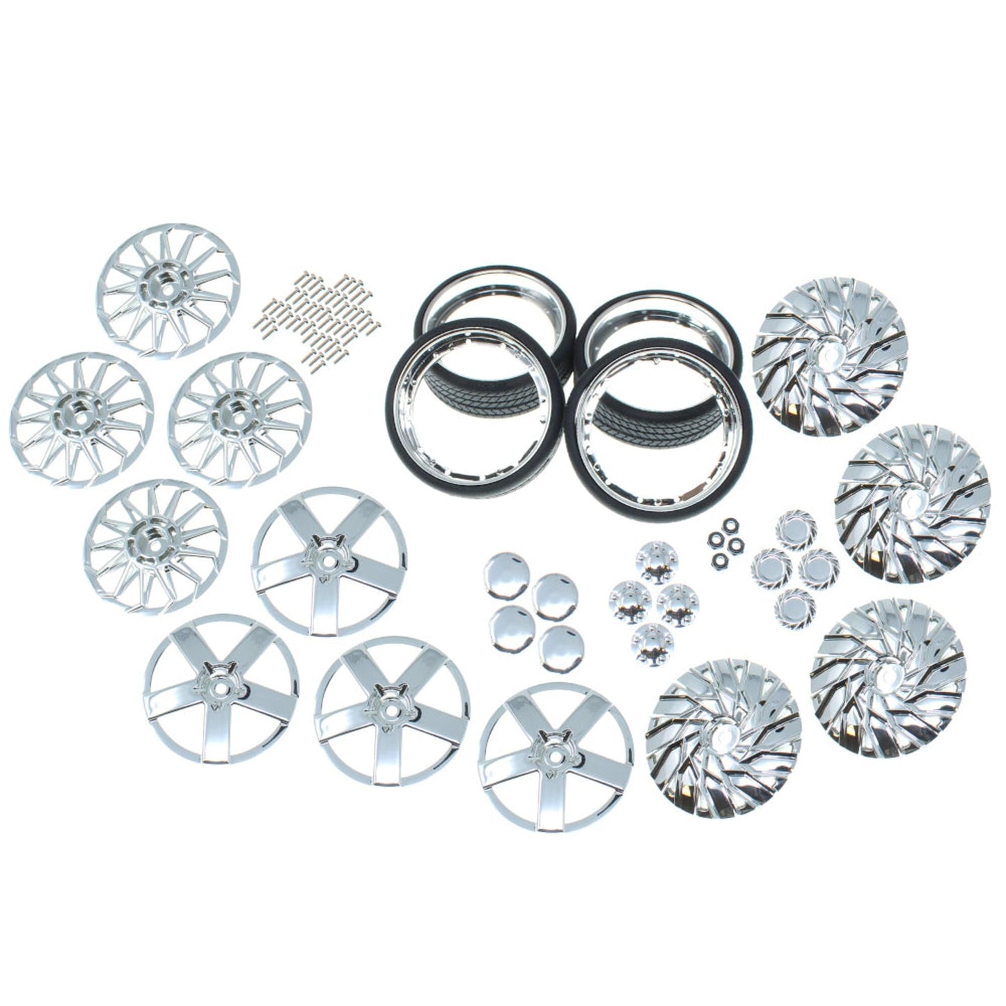 Chrome 26in Wheel & Tire Combo Kit (RER19790)