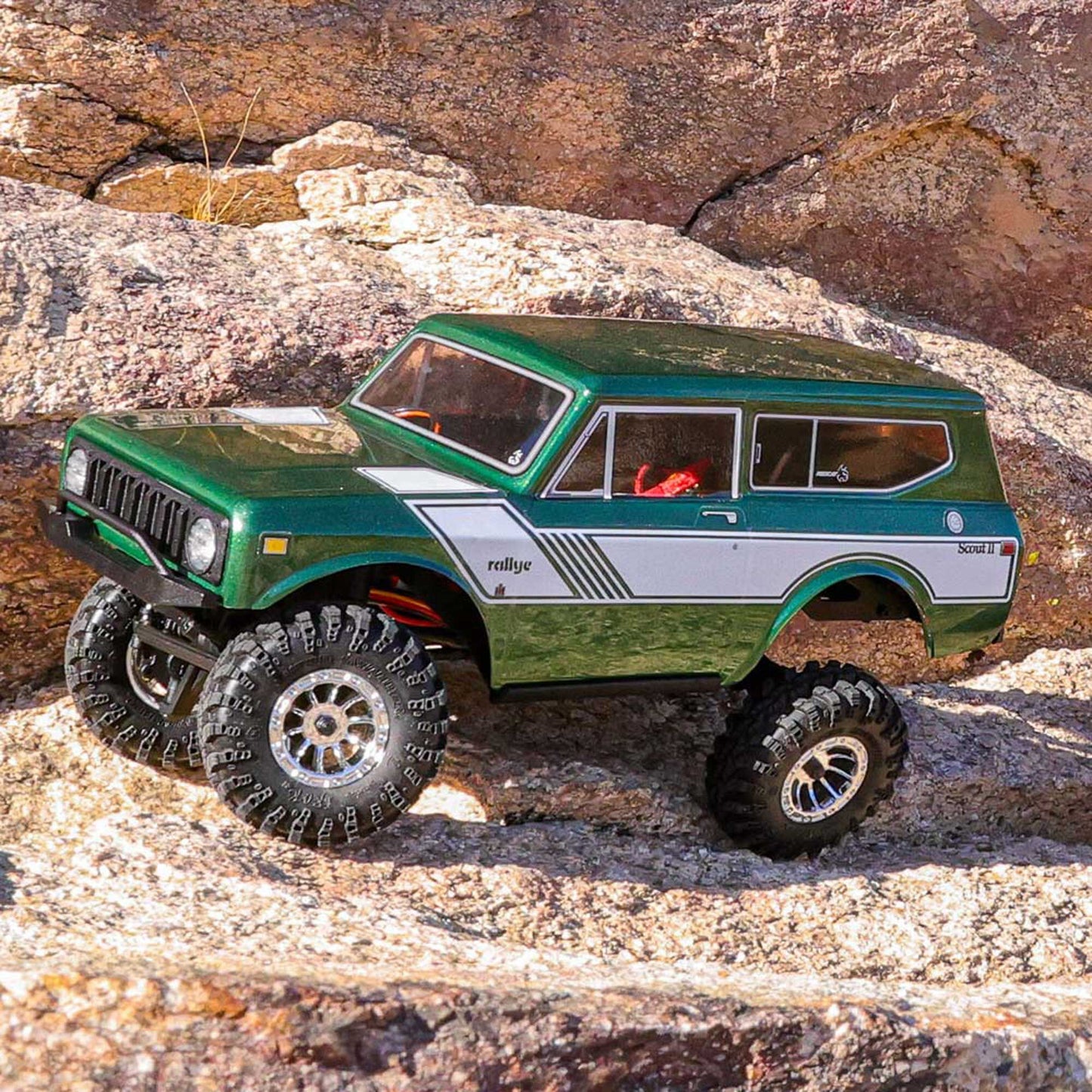 1/18 Ascent-18 International Scout II Ready to Run (Green) (RER37865)_4