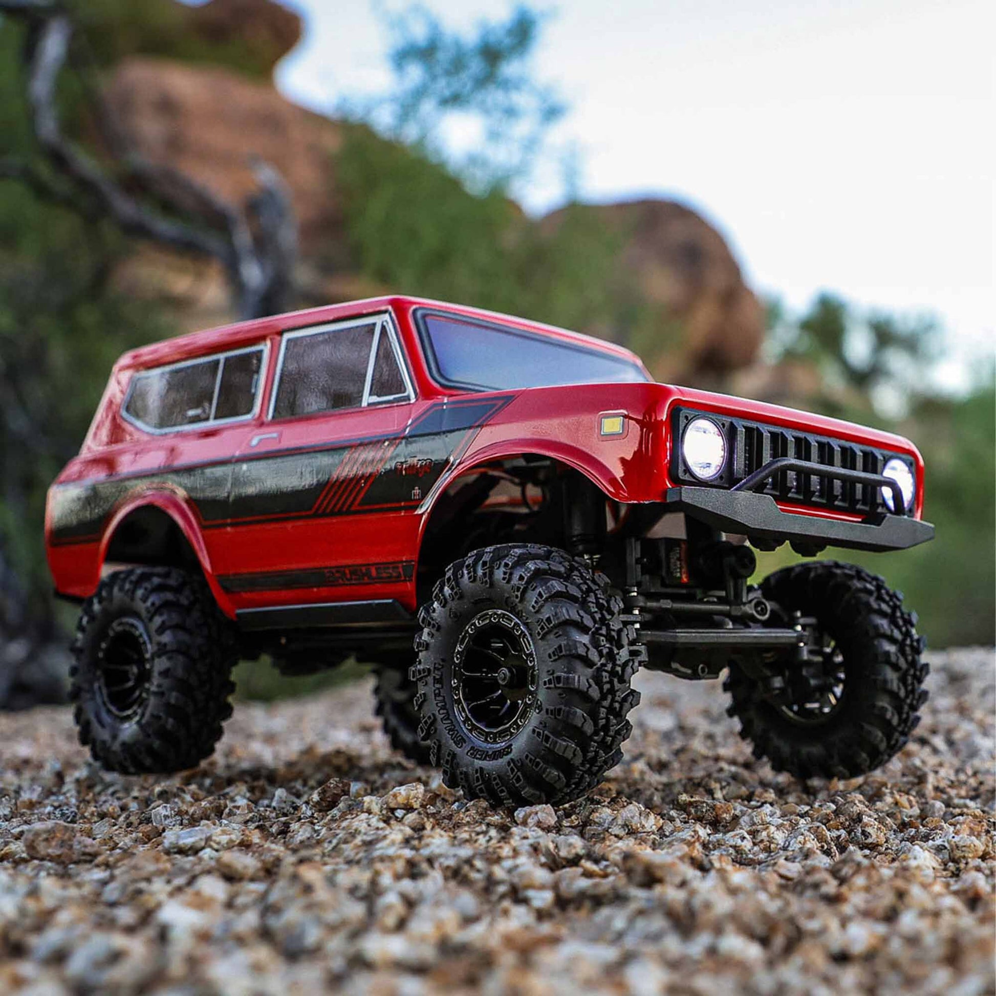 1/18 Ascent-18 International Scout II Brushless Ready to Run (Red) (RER39153)_3