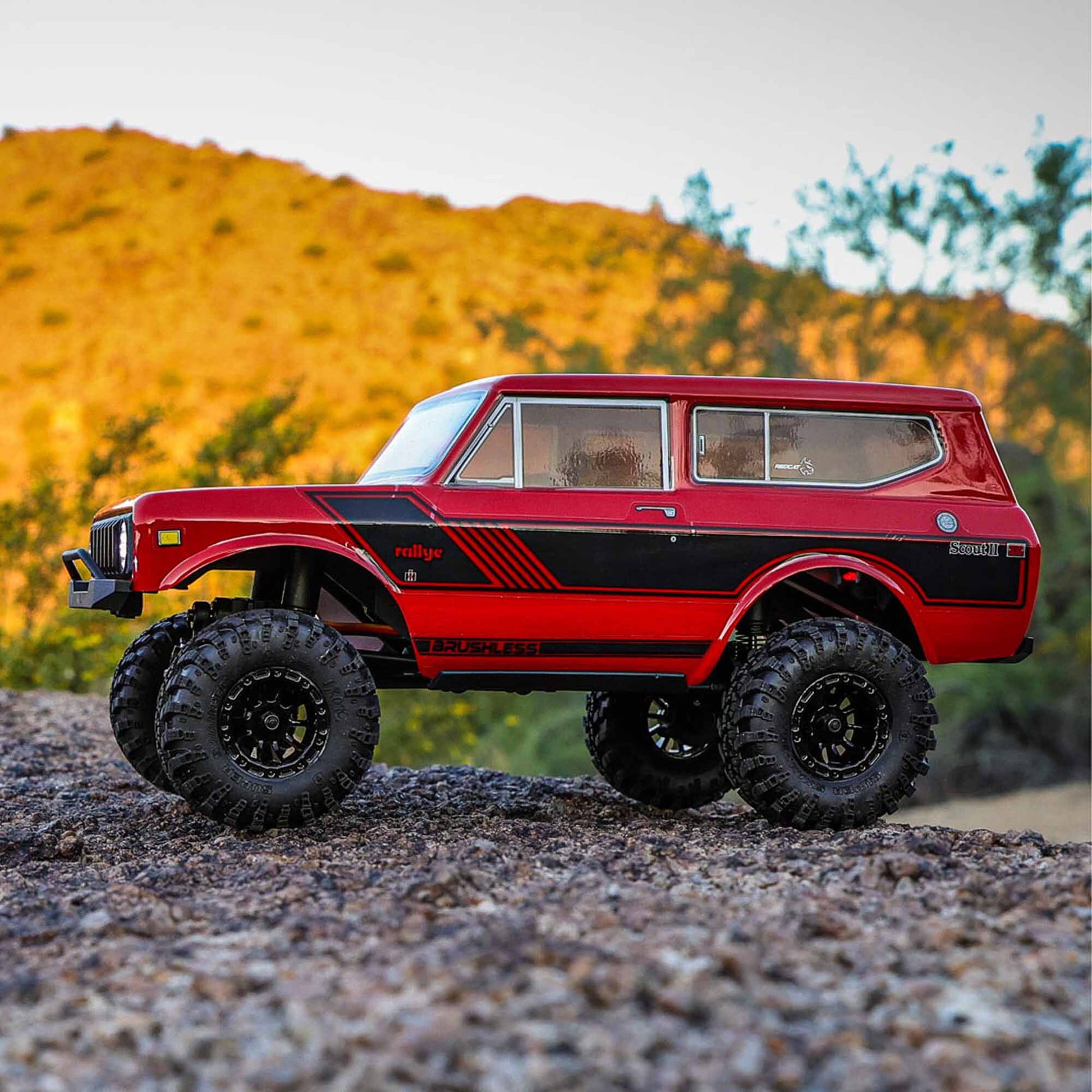1/18 Ascent-18 International Scout II Brushless Ready to Run (Red) (RER39153)_7