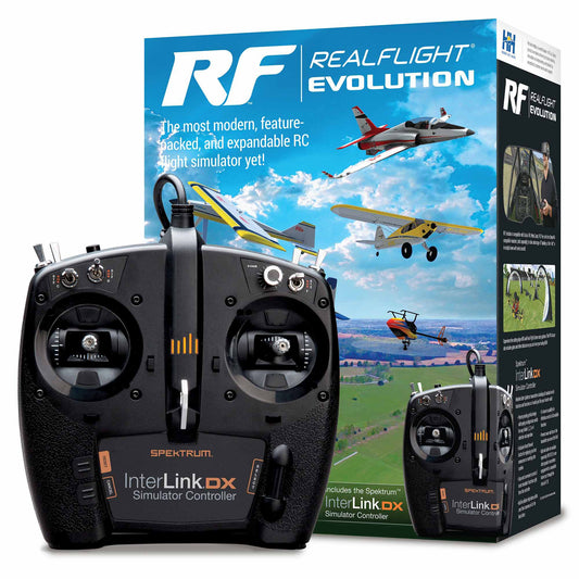 RealFlight Evolution RC Flight Simulator with Spektrum InterLink DX (RFL2000)_1