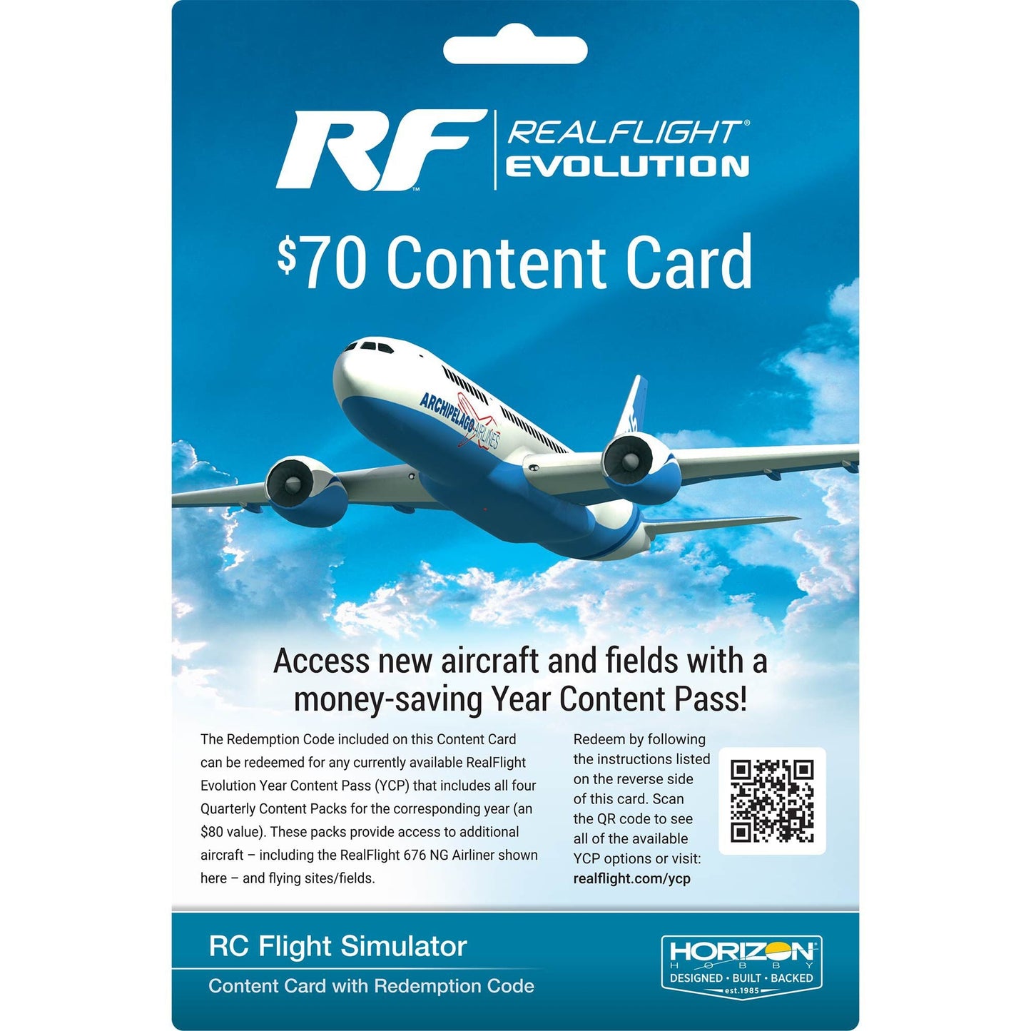RealFlight Evolution Content Card (RFL2003)