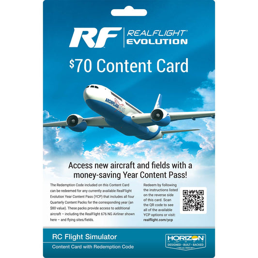 RealFlight Evolution Content Card (RFL2003)