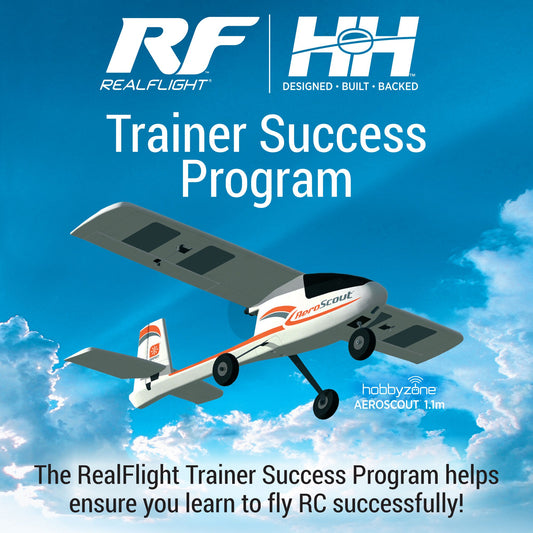 RealFlight Trainer Success Program Card for AeroScout 1.1m (RFLTSPAS11C)