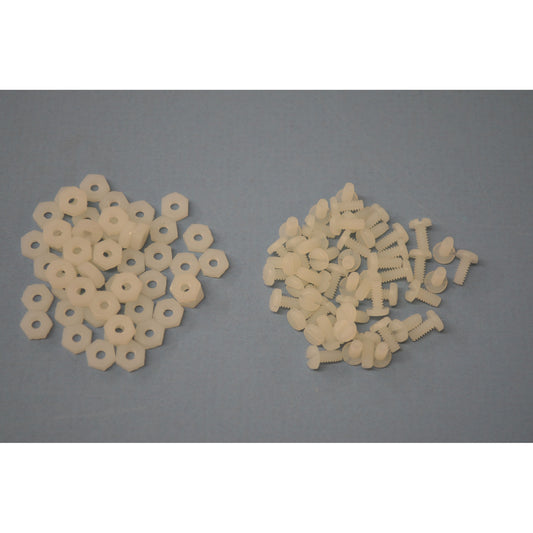 Nylon Screws & Nuts for Wings and Spoilers (RJS7005)