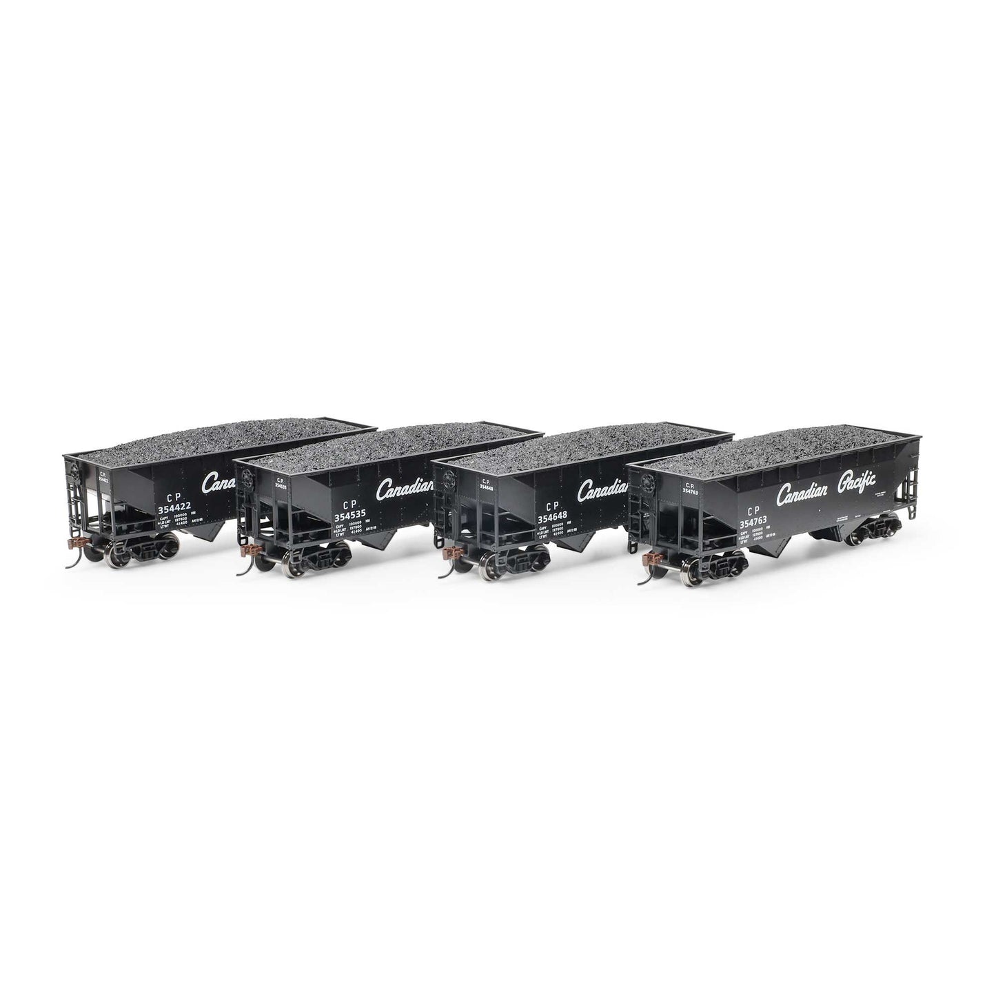 HO 34' 2-Bay Offset Hopper with Coal Load (RND-1007)