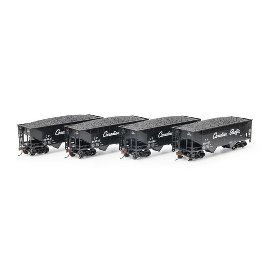 HO 34' 2-Bay Offset Hopper with Coal Load (RND-1007)