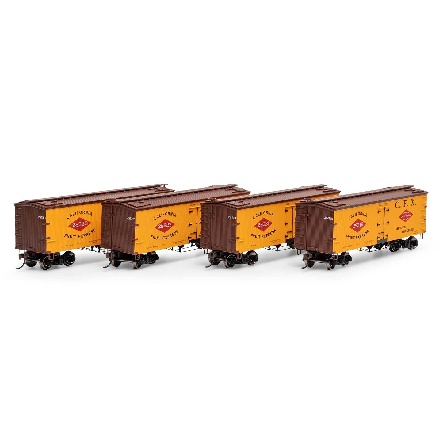 HO 36' Wood Reefer Model (RND-1023)