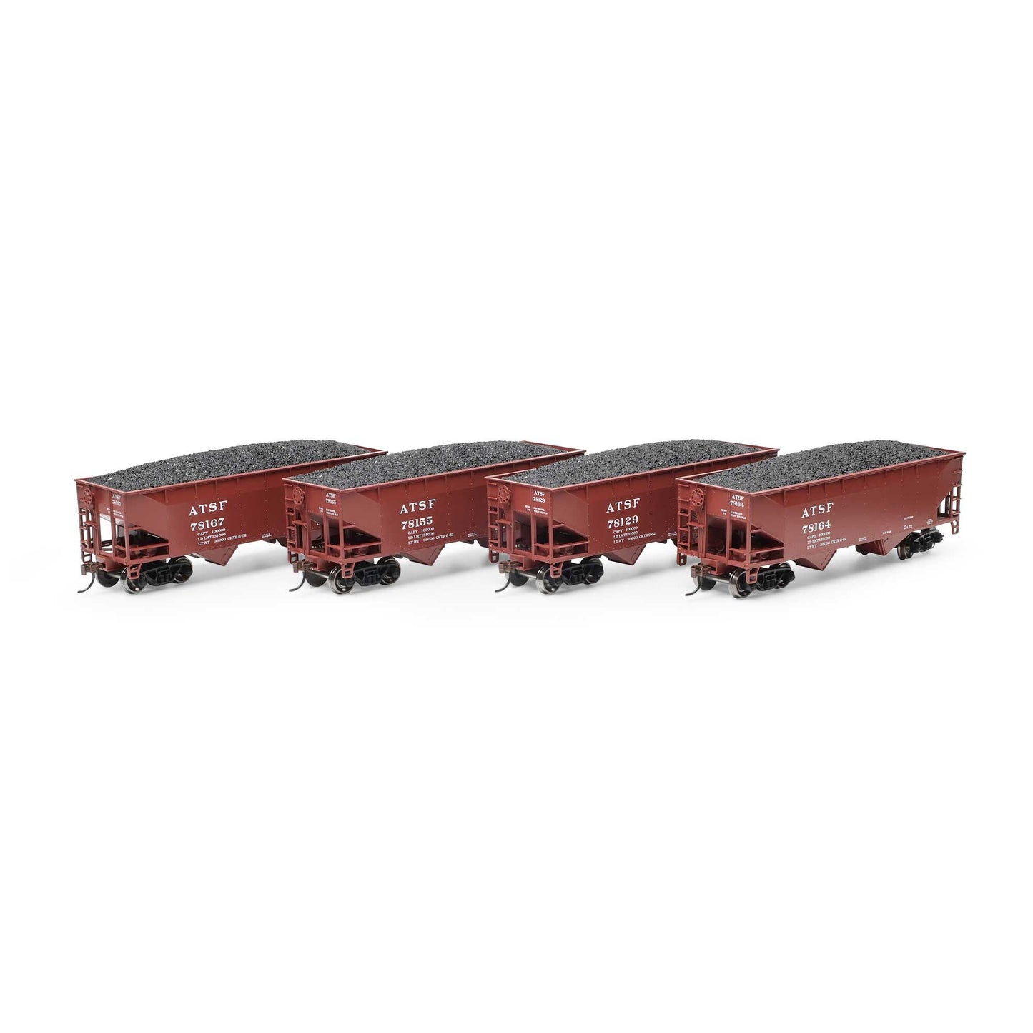 HO 34' 2-Bay Offset Hopper with Coal Load (RND-1029)