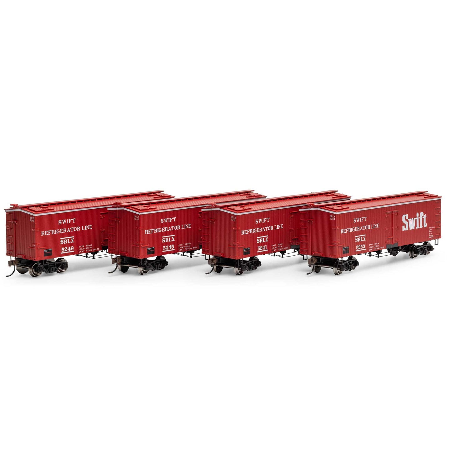 HO 36' Wood Reefer SRLX #5241 / 5245 / 5249 / 5253 (RND-1040)