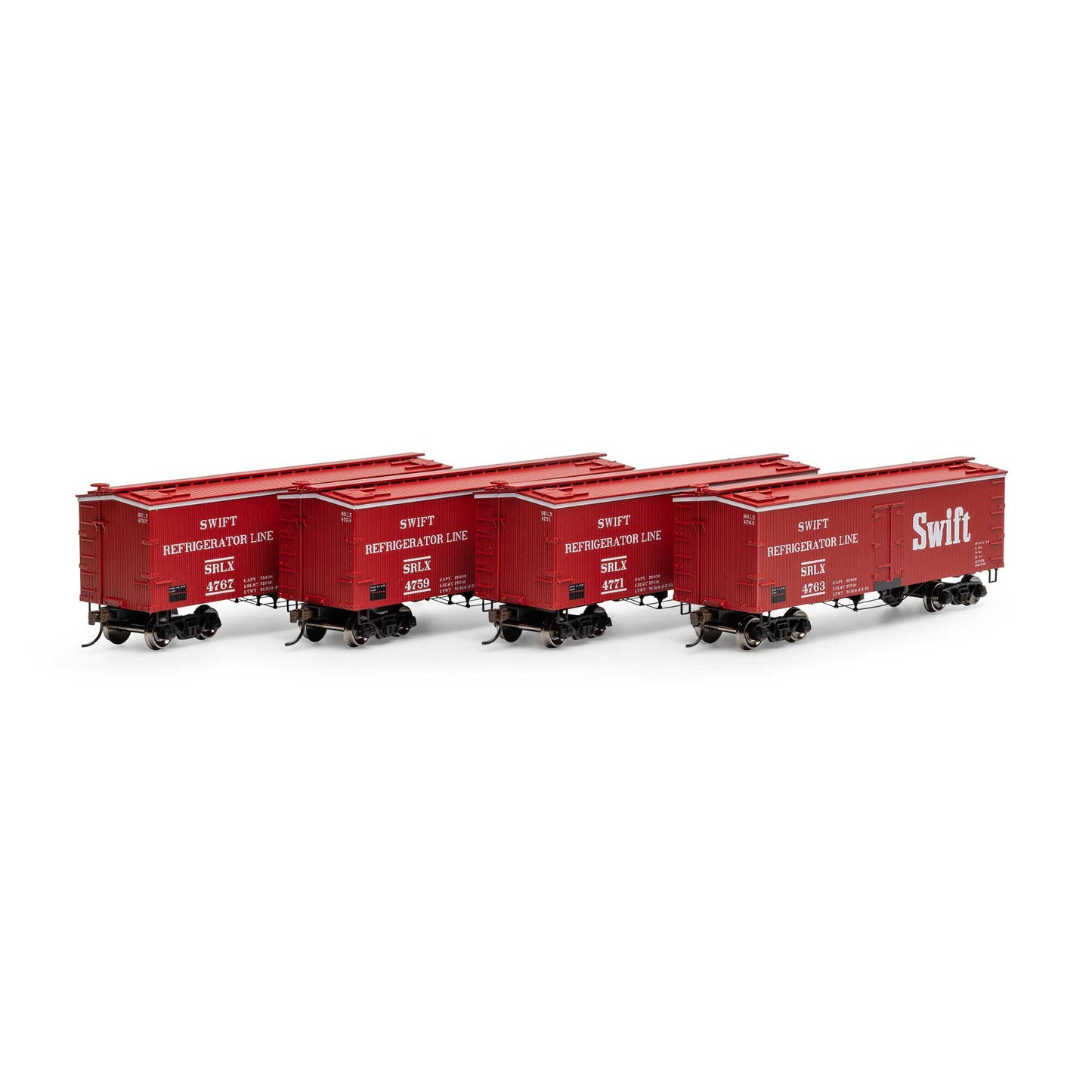 HO 36' Wood Reefer SRLX #4759 / 4763 / 4767 / 4771 (RND-1041)