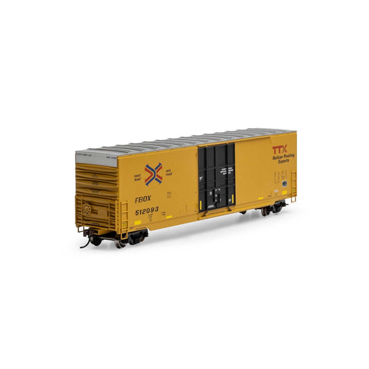 HO 50' High-Cube Smooth Side Box Car (RND-1184)