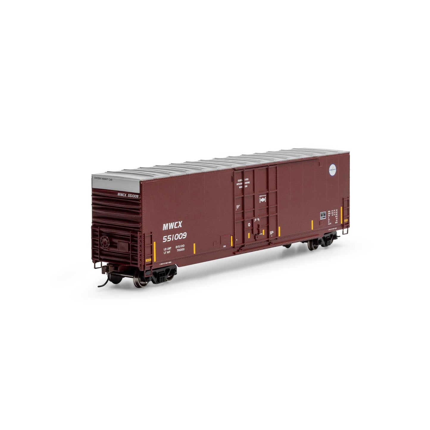 HO 50' High-Cube Smooth Side Box Car (RND-1185)