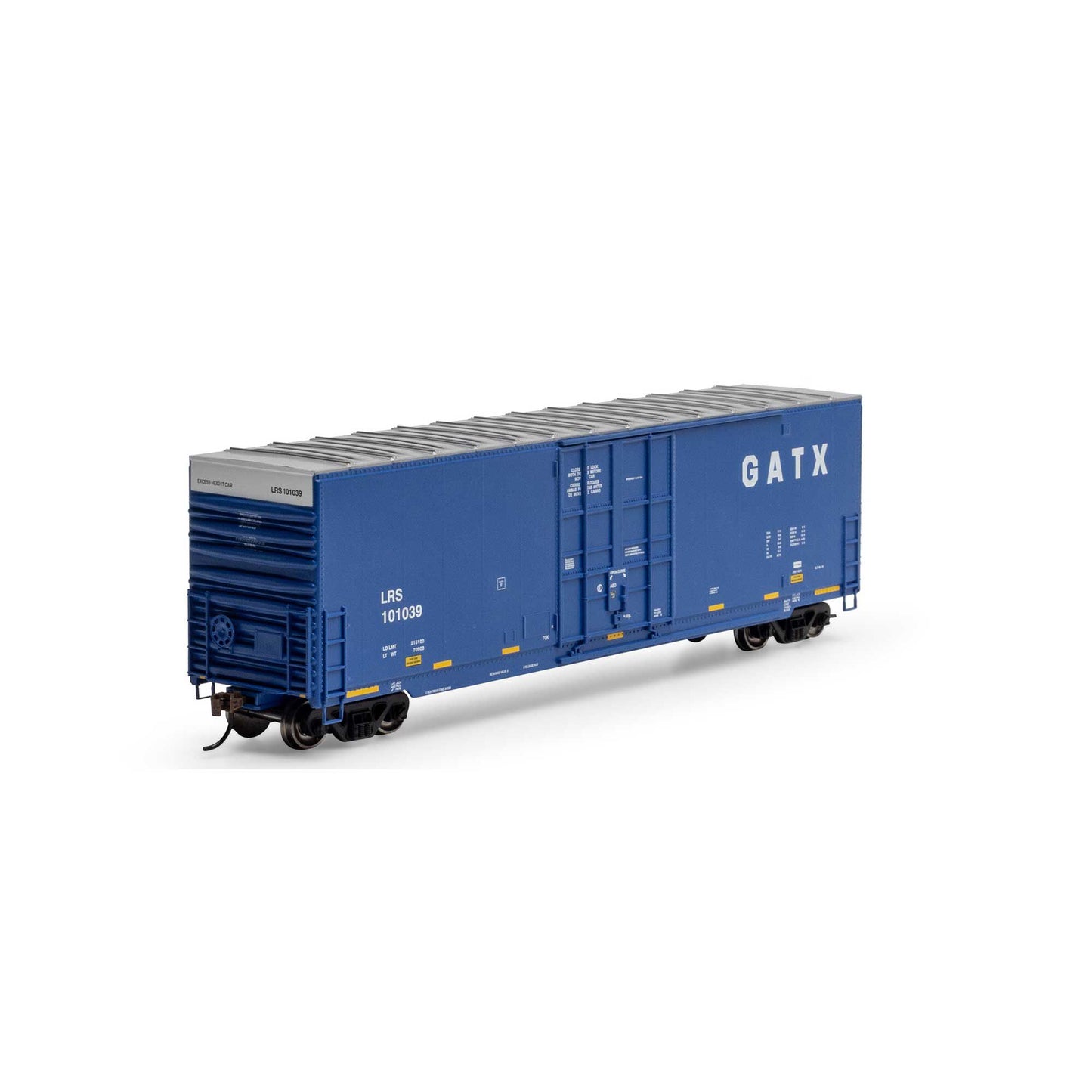 HO 50' High-Cube Smooth Side Box Car (RND-1190)