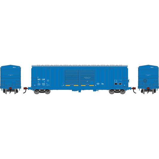 HO 50' FMC 5283 Double Door Box Car MILW #156071 (RND-1361)