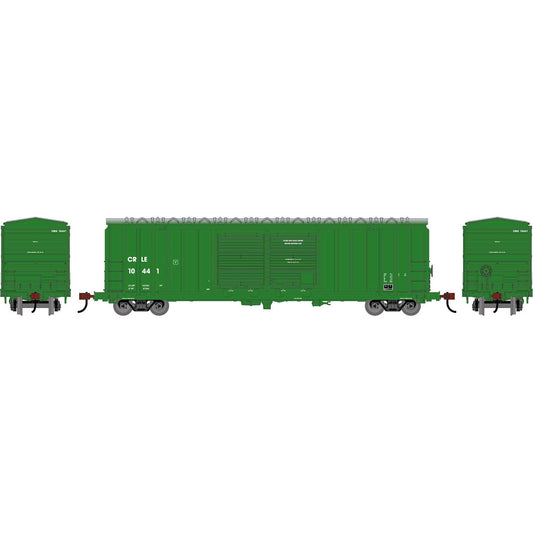 HO 50' FMC 5283 Double Door Box Car CRLE #10441 (RND-1370)
