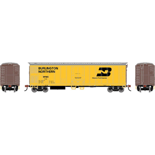 HO 50' Smooth Side Mechanical Reefer WFMX #143 (RND-1448)