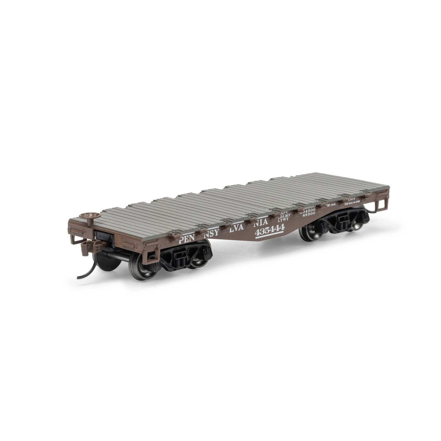 HO 30' Old Time Flat Car PRR #435444 (RND-1457)