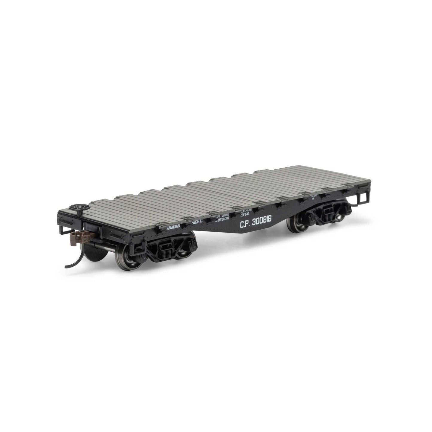 HO 30' Old Time Flat Car CP #300816 (RND-1463)