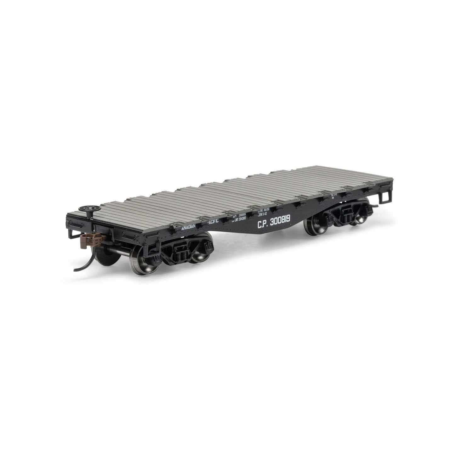 HO 30' Old Time Flat Car CP #300819 (RND-1464)