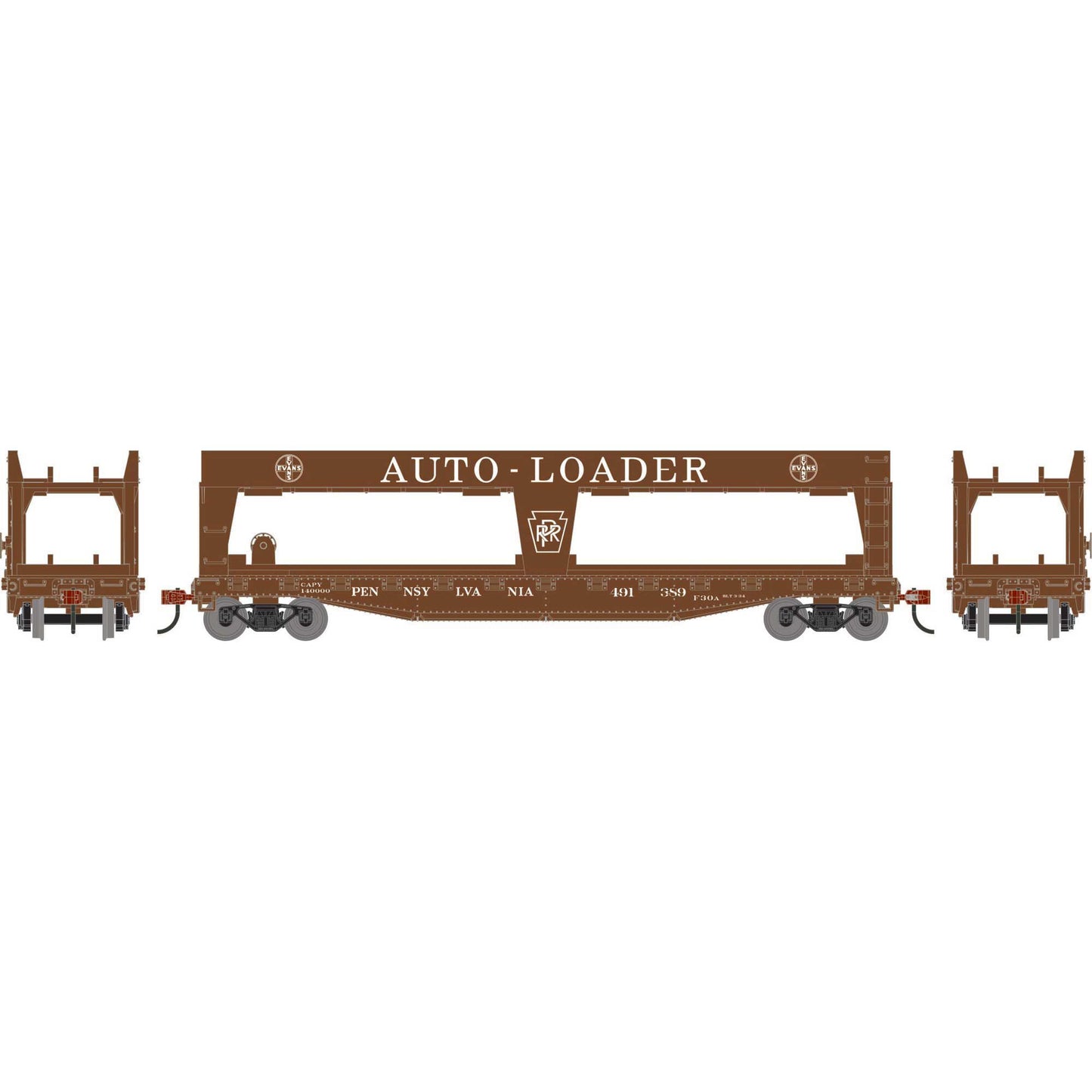 HO 50' Auto-Loader PRR 491389 (RND-1996)