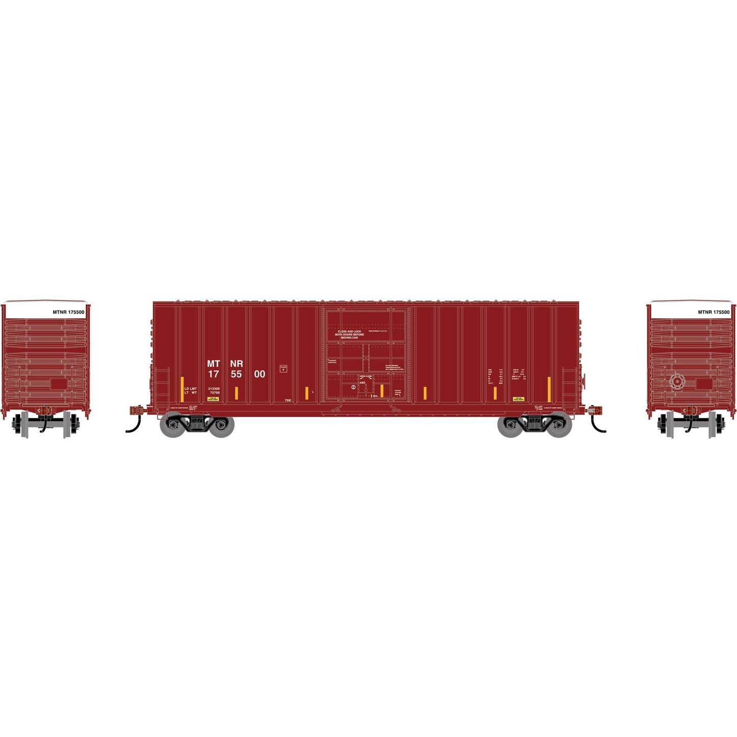 HO 50' High Cube Plug Door Box Car (RND-2085)