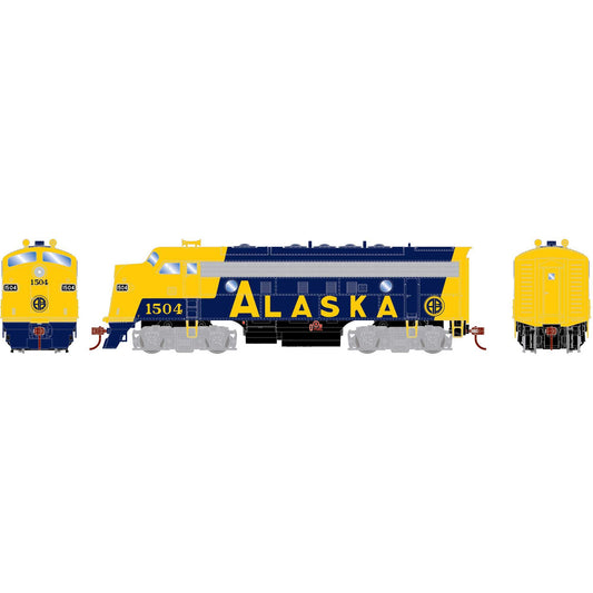 HO RND F7A Locomotive DCC-Ready, ARR #1504 (RND-2240)
