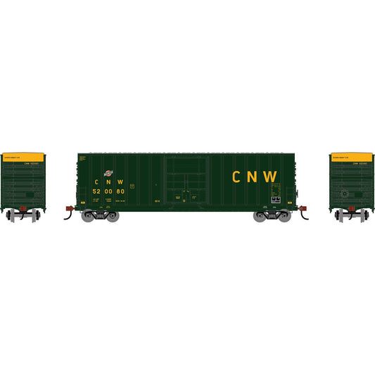 HO RND GATX 50' High-Cube Single Plug Rib-Side Box Car (RND-2734)