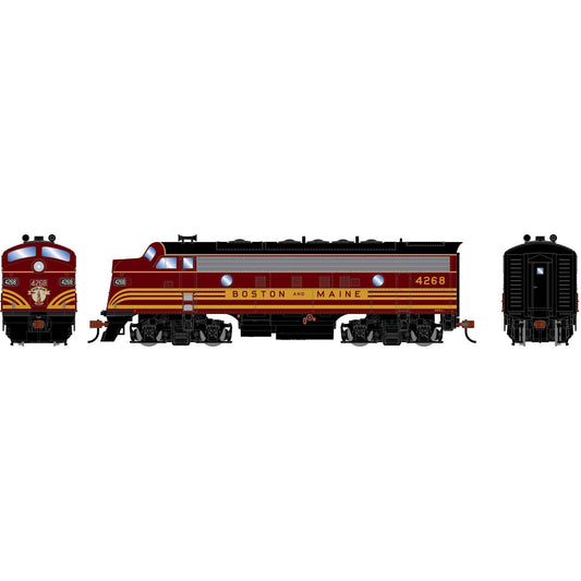 HO RND F7A DCC-Ready Locomotive BM #4268 (RND-2745)