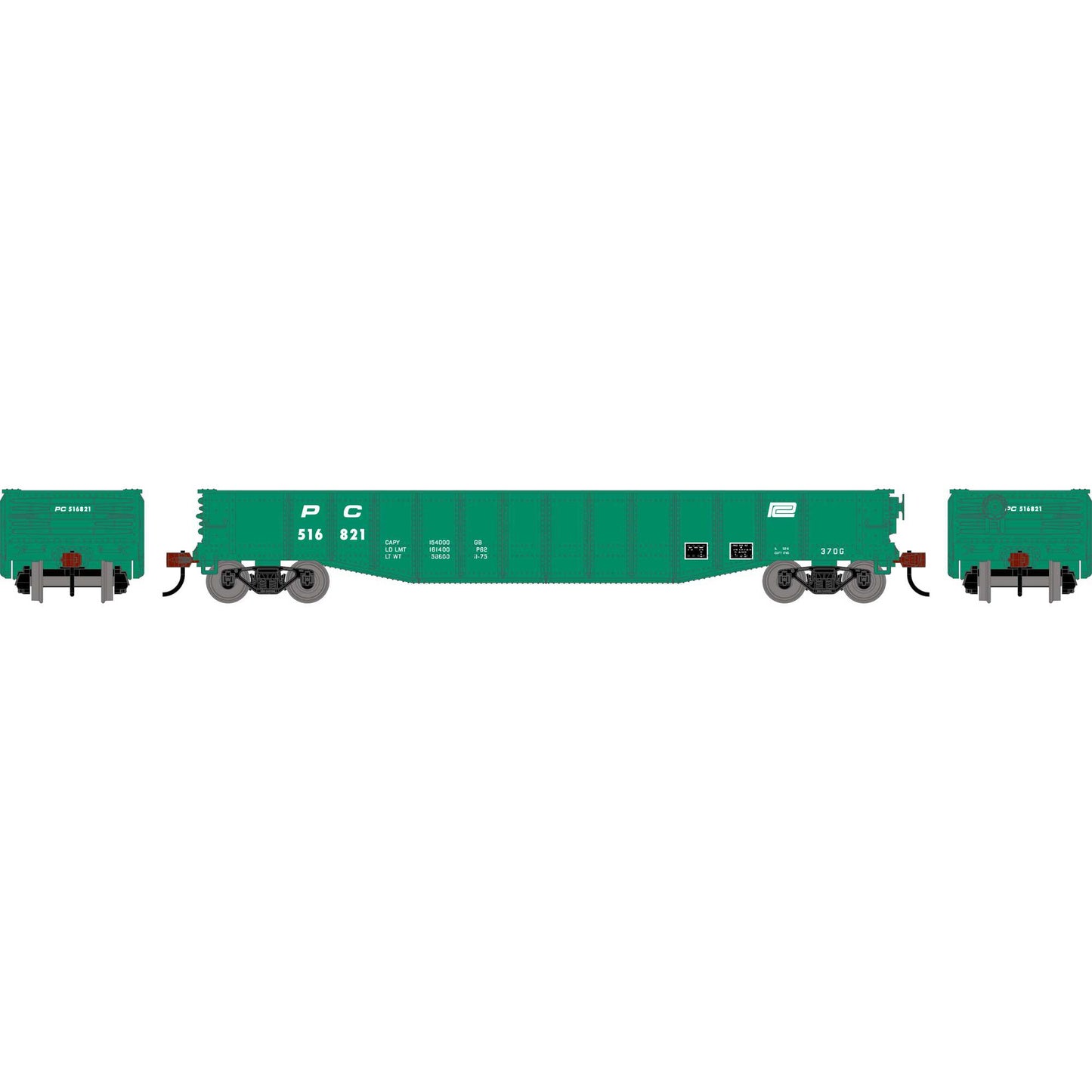 HO 50' Gondola PC #516821 (RND-4844)_1