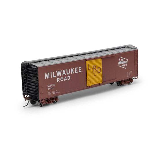 HO 50/ PS-1 Single Sliding Door Box, MILW #16611 (RND15097)