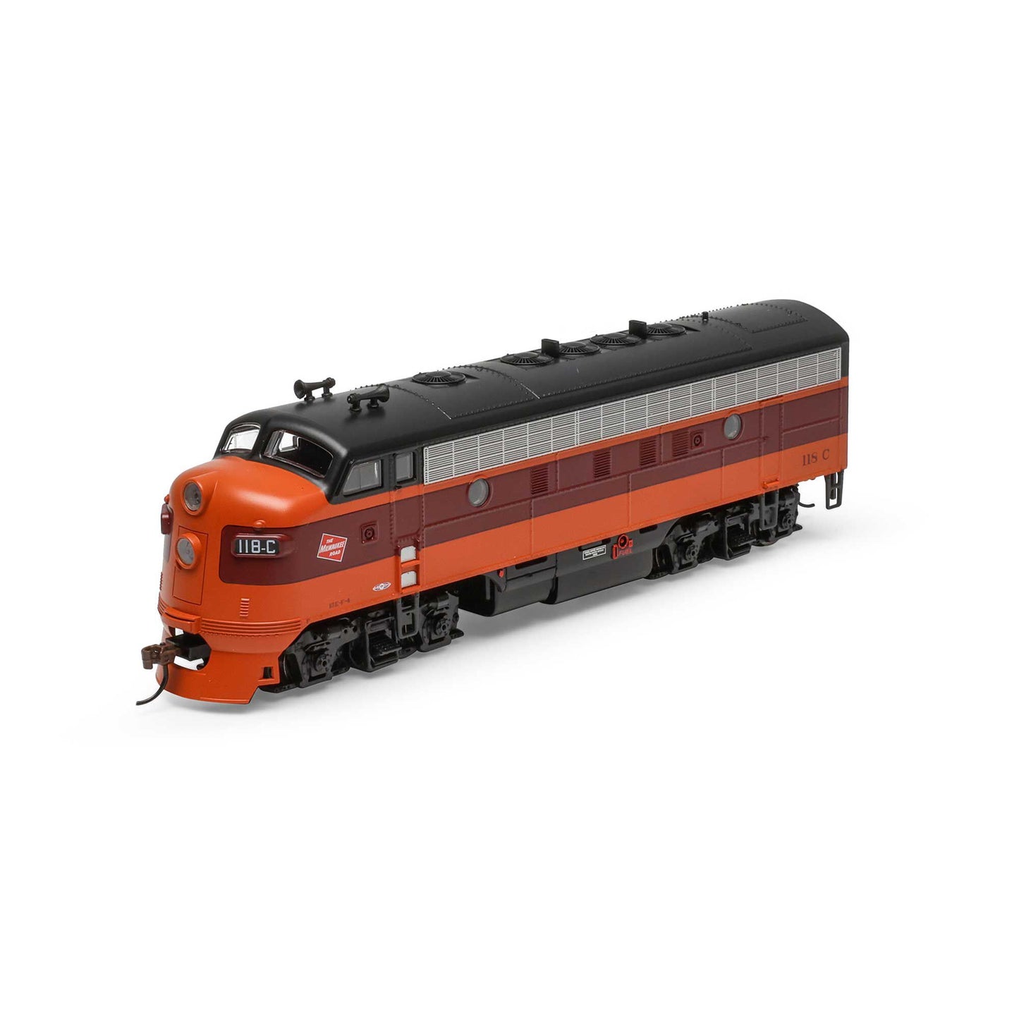 HO F7A Locomotive MILW #118C (RND3320)