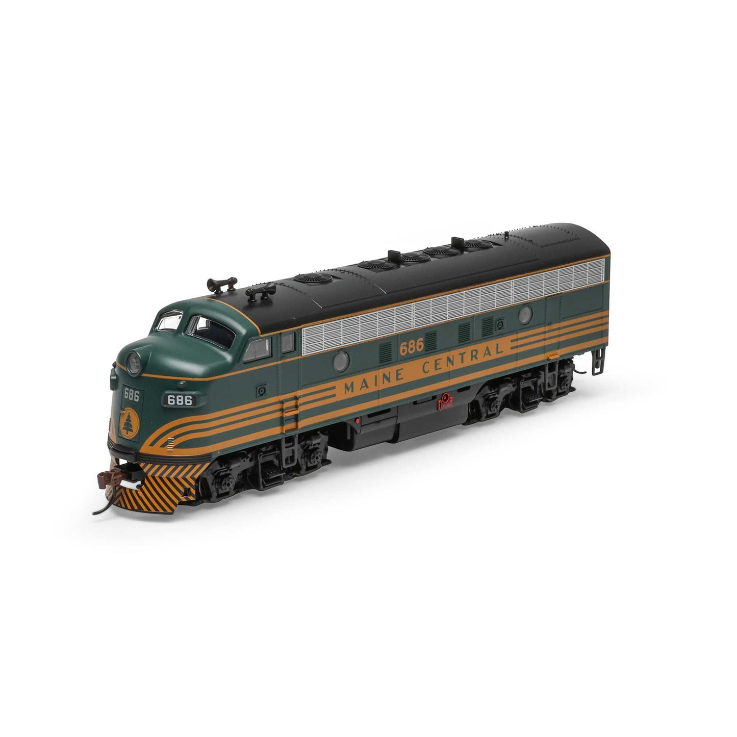 HO F7A Locomotive MEC #686 (RND3332)