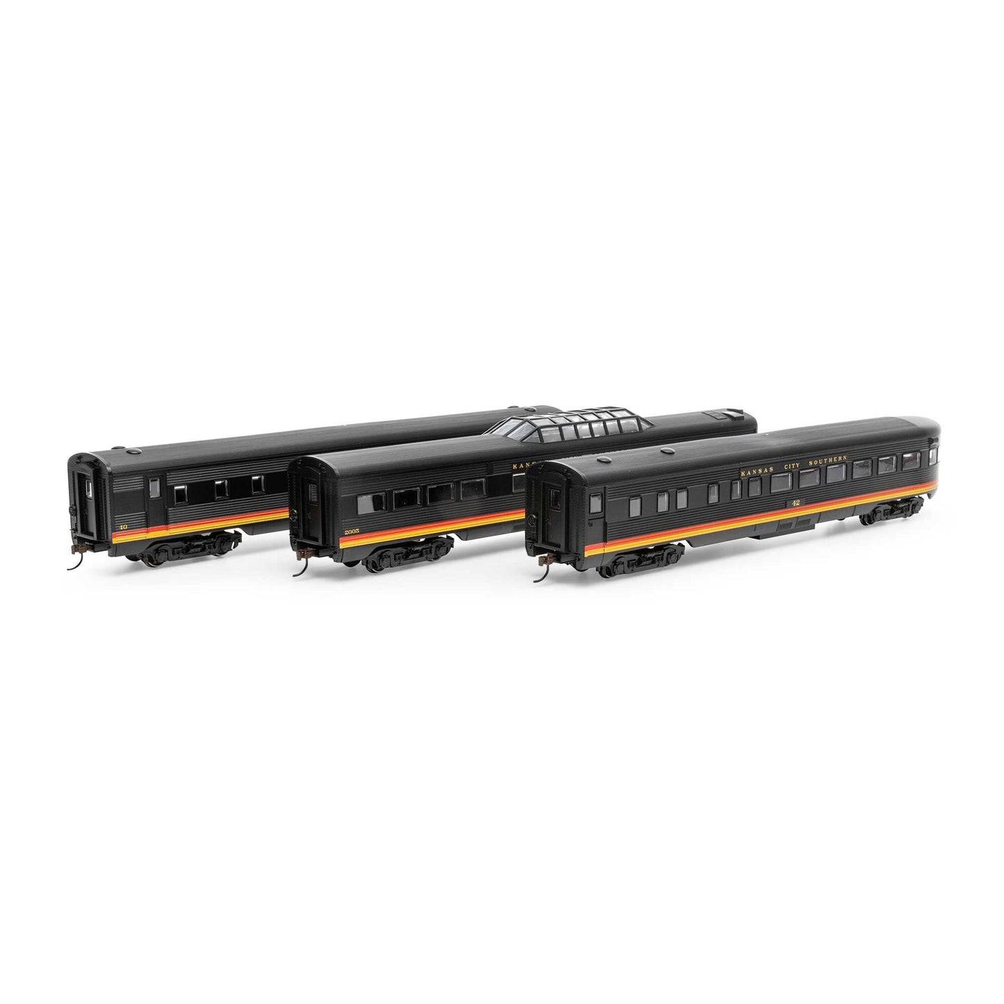 HO Streamline Passenger Cars Set (Diner, Dome, Observation) (RND79127)