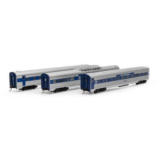 HO Streamline Passenger Cars Set Pan Am (RND79129)